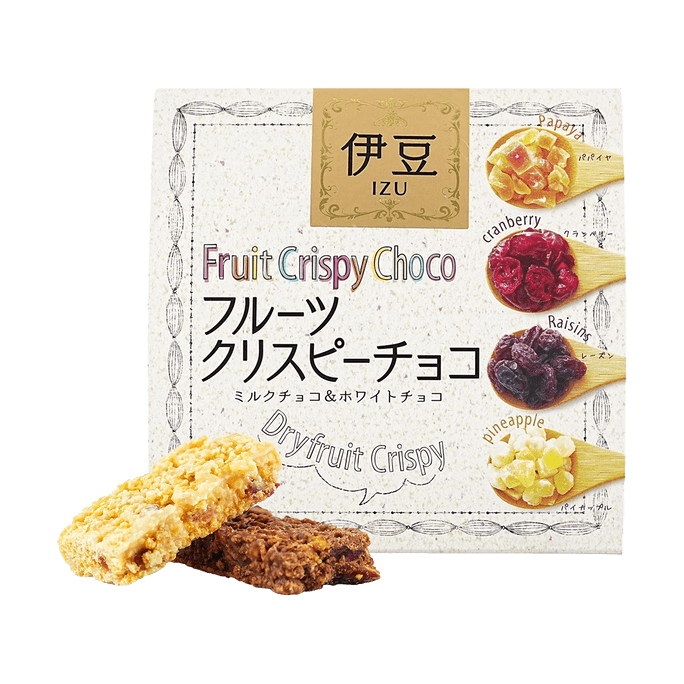Izu Fruit Crispy Chocolate 10 pieces