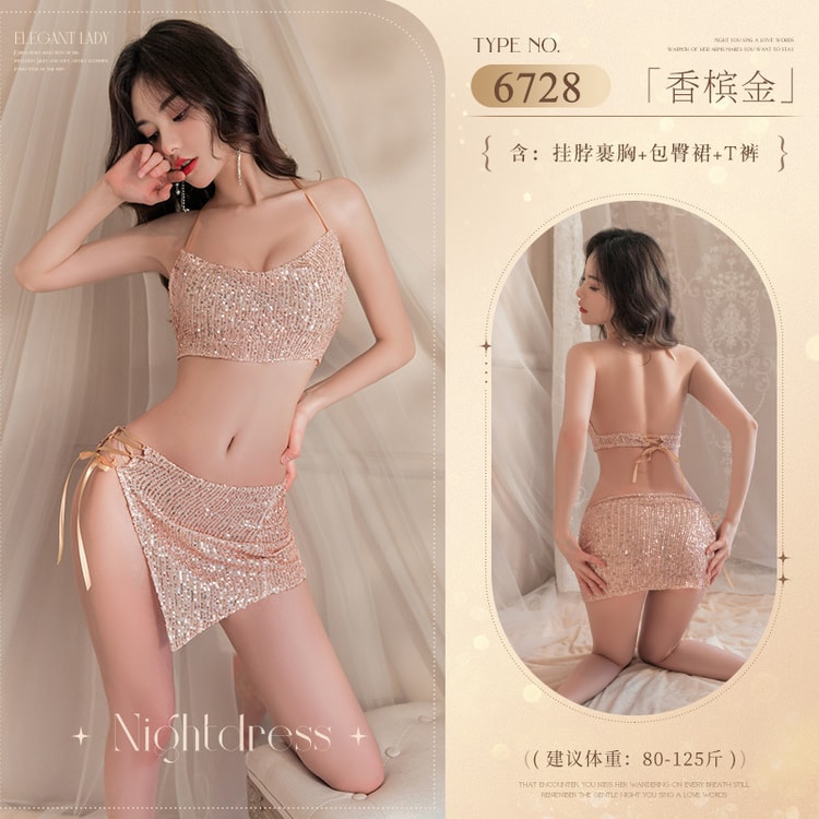 sexy glitter lingerie HBLL Sexy Dance Set Black Rhinestone Bikini Jacket Women Glitter Costume  Nightclub Club Party Show Outfit 3 Piece Sets Outfits main image 1