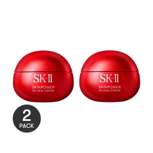 SK2 スキンパワー リニュー クリーム 2.82oz.*2 - 乾燥肌用【バリューパック】【2025NEW】