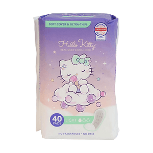 韓國ITC Hello Kitty 丝柔加长护垫 40片 【柔軟親膚】【超薄透氣】