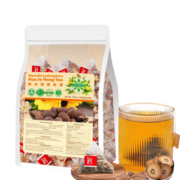 시판다 말바 너트 앤 탠저린 껍질 차 7.05oz (200g x 4g x 50개) 가스와 건조함을 완화하고, 호흡기를 보습하며, 호흡을 더 원활하게 하고, 강력한 목 진정 및 완화 효과가 있어 목 통증을 완화합니다.