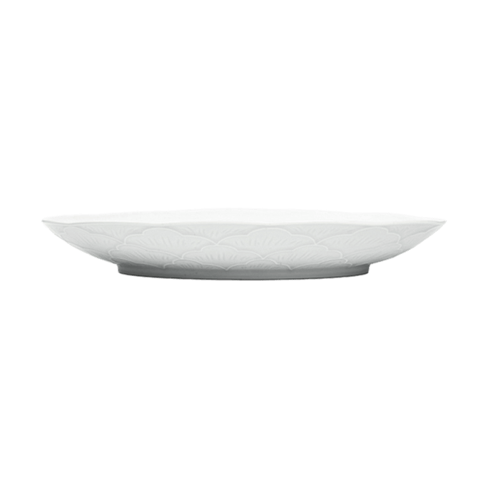 Blue Print Oriental Jingdezhen Ceramic Tableware Bowl and Plate National Color Fragrant Transparent Glaze Fish Plate