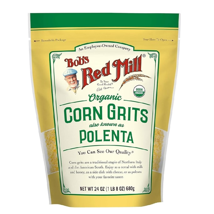 Organic Corn Grits Polenta 24 oz (680g)