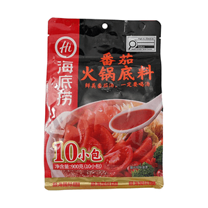海底撈 番茄火鍋底料 900g (10小包) 【鮮美番茄湯】【一定要喝湯】