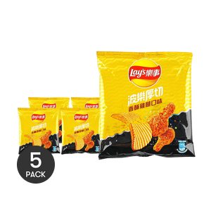 Bole Potato Chips Crispy Chicken Drumstick, 1.2 oz *5【5 Packs】