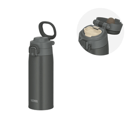 【日本直邮】 日本 THERMOS 膳魔师真空隔热手提保温杯JOS-550深灰色 550ml