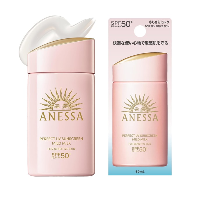 Anessa Perfect UV Sunscreen Mild Milk Na SPF 50+ PA++++ 60ml