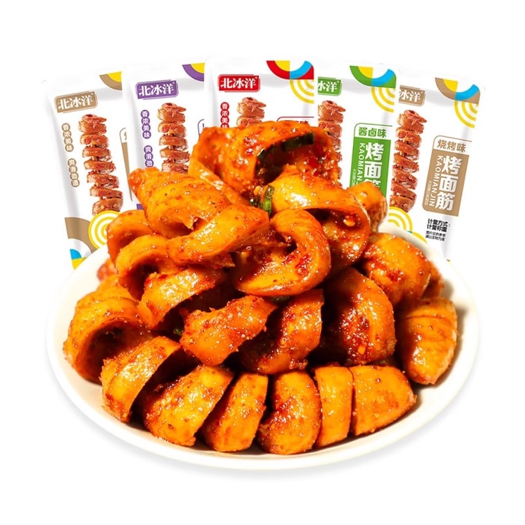 Grilled Gluten Spicy Strip Pulled Vegetarian Meat To Satisfy The Craving Snack Barbecue Flavor Bean Dry 12g*5 pack 4