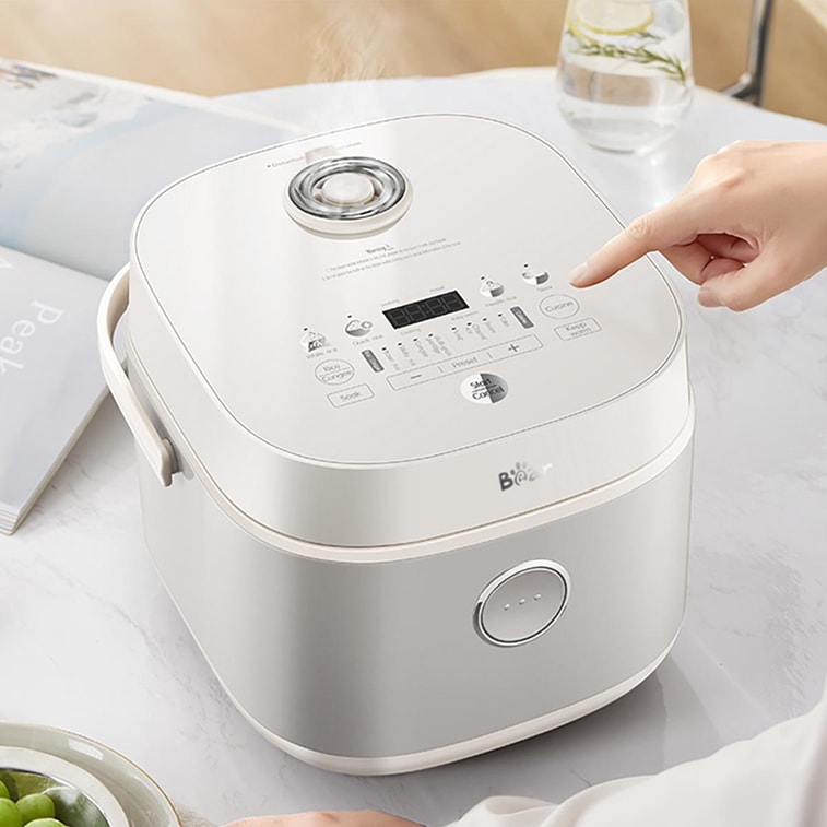 101.44 fl oz Cast Iron Rice Cooker, Micro-Pressure Non-Stick, Anti-Boil Over, Model RC-5L30A19 4