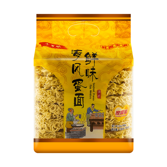 QBW SEAFOOD FLAVOR EGG NOODLE 908g