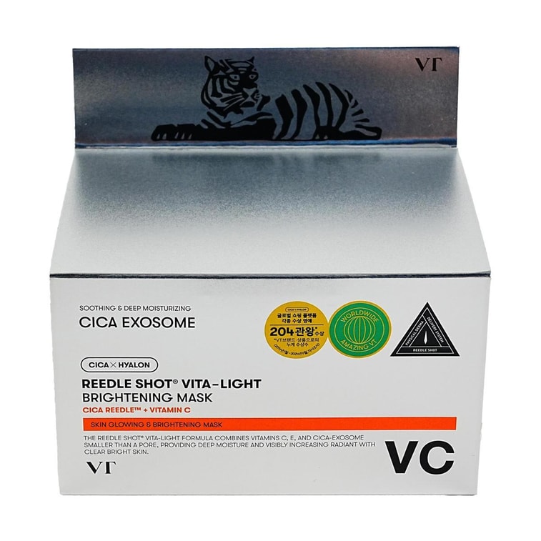 Masque Éclaircissant Reedle Shot Vita-Light, Cica Reedle + Vitamine C, 30ea 10