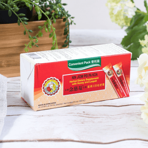 香港NIN JIOM京都念慈庵 蜜煉川貝枇杷膏 便利裝 10包入 150ml