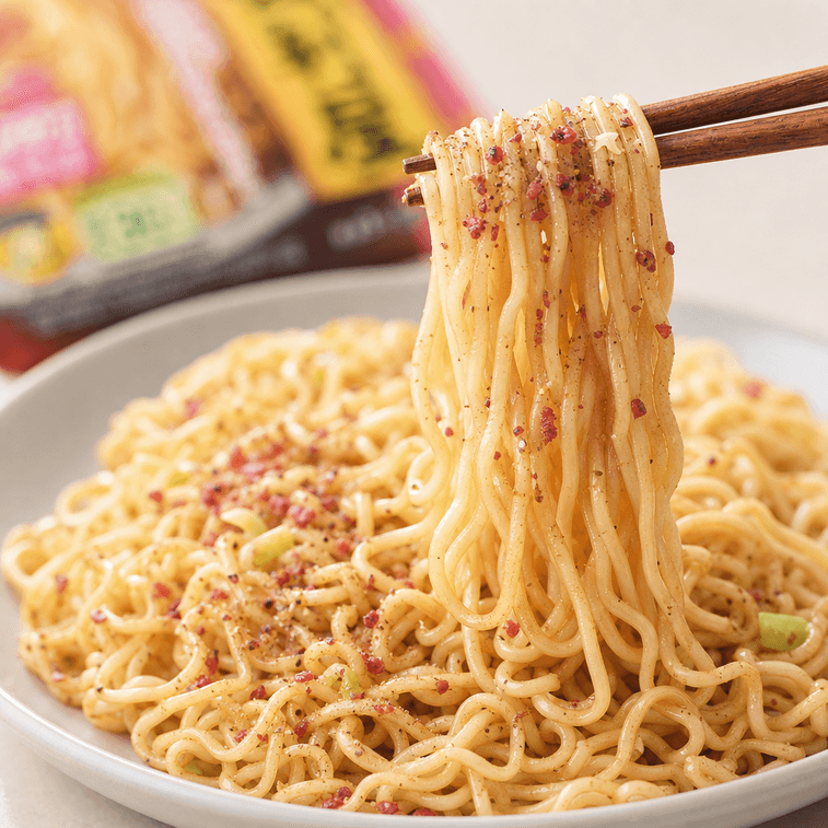 Hyobanya Plum & Bonito Salt Yakisoba, 3.67 oz【Limited Edition 30% Less Sodium】 4