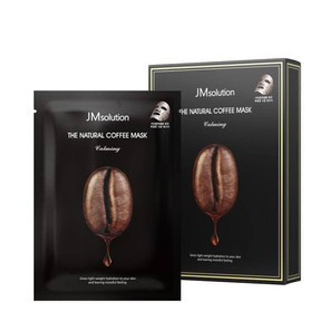 韩国 JMsolution 咖啡保湿弹力护理面膜 10片