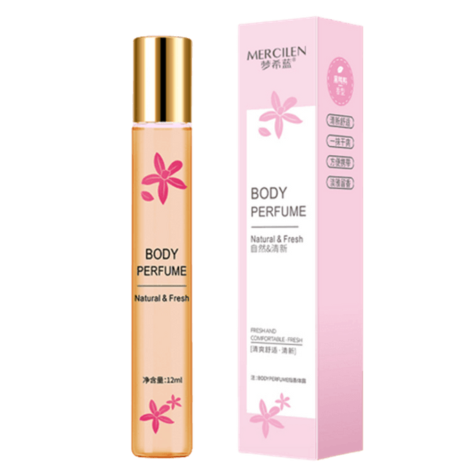 [중국 직배송] 맹시란 롤온 향수 데오도란트 (블랙덕 향, 12g)