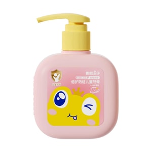 프로그 프린스 더블 프로텍션 충치 예방 어린이 치약 (딸기맛) 150g