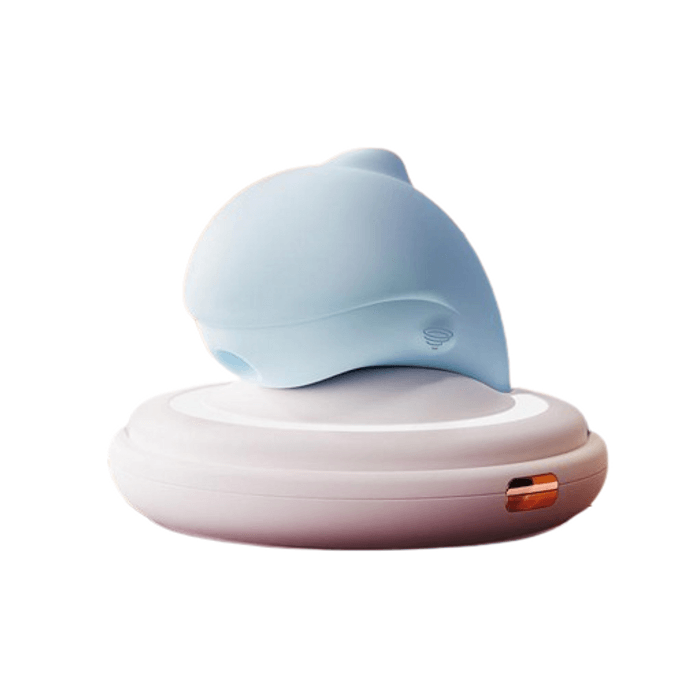 【中国直送】Galaku Little Dolphin ピンク滅菌加熱吸引舐めデバイス搾乳器女性オナホール大人の大人のおもちゃ