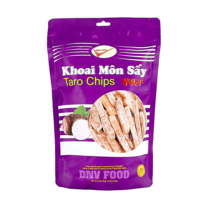 タロイモチップス、オリジナルフレーバー、8.82オンス【クリーンラベル、無添加】【軽くてサクサク】