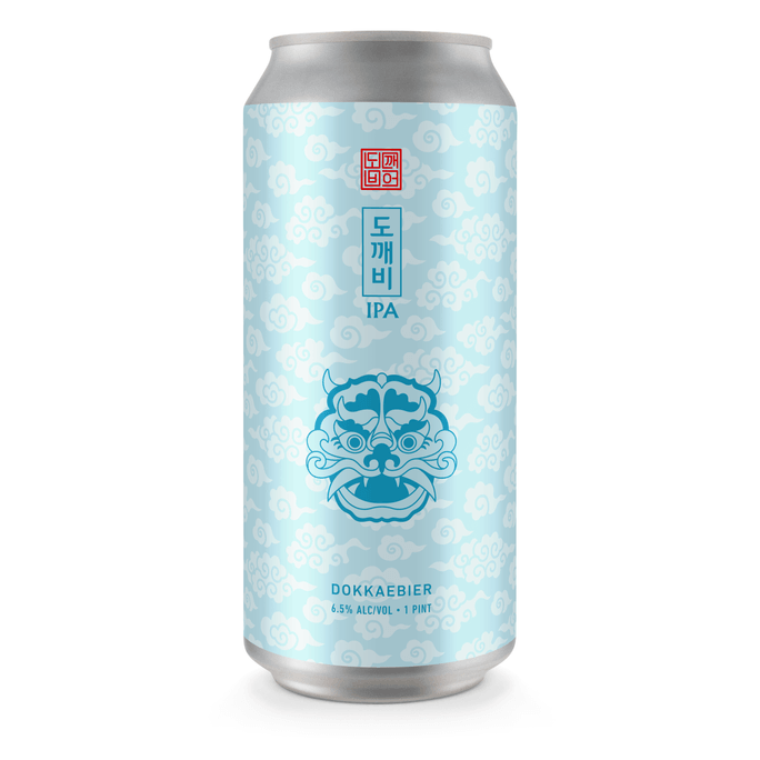 韩国 Dokkaebier Dokkaebi IPA 啤酒 16 盎司 x4包