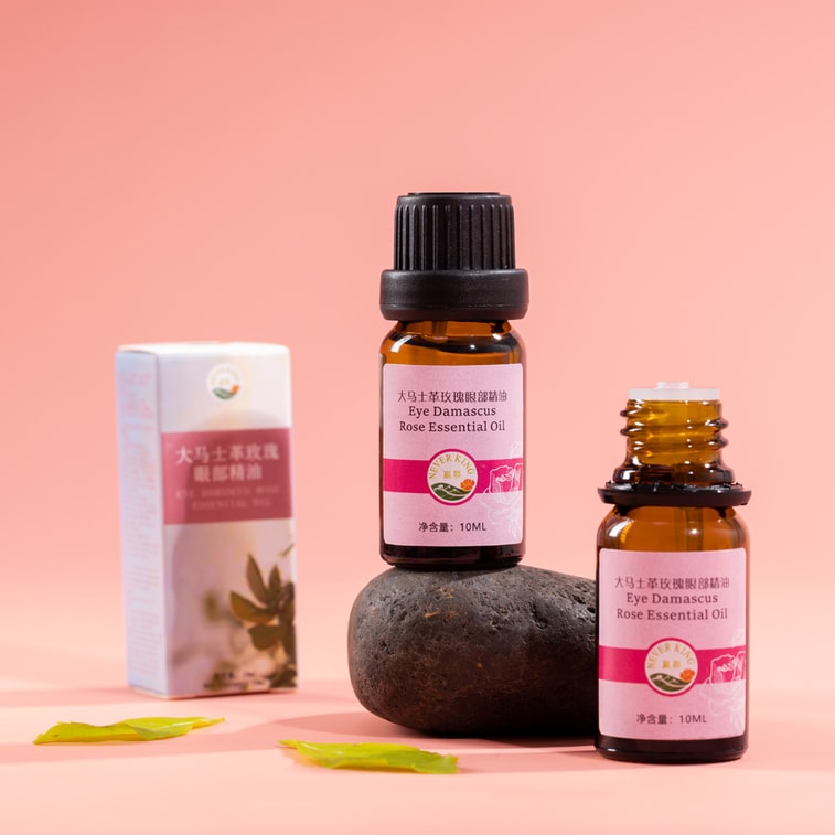 Yunnan Damascus Rose Oil Eyes Oil Anti Wrinkle Essence Oil Remove Dark Circles 10ml 9