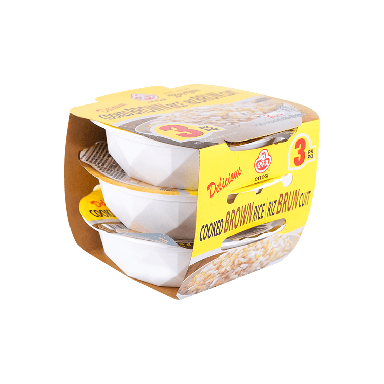 Delicious Cooked Brown Rice 210g*3 9