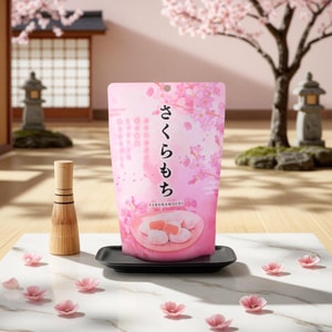 Sakura Mochi,4.58 oz【Japanese Desserts】