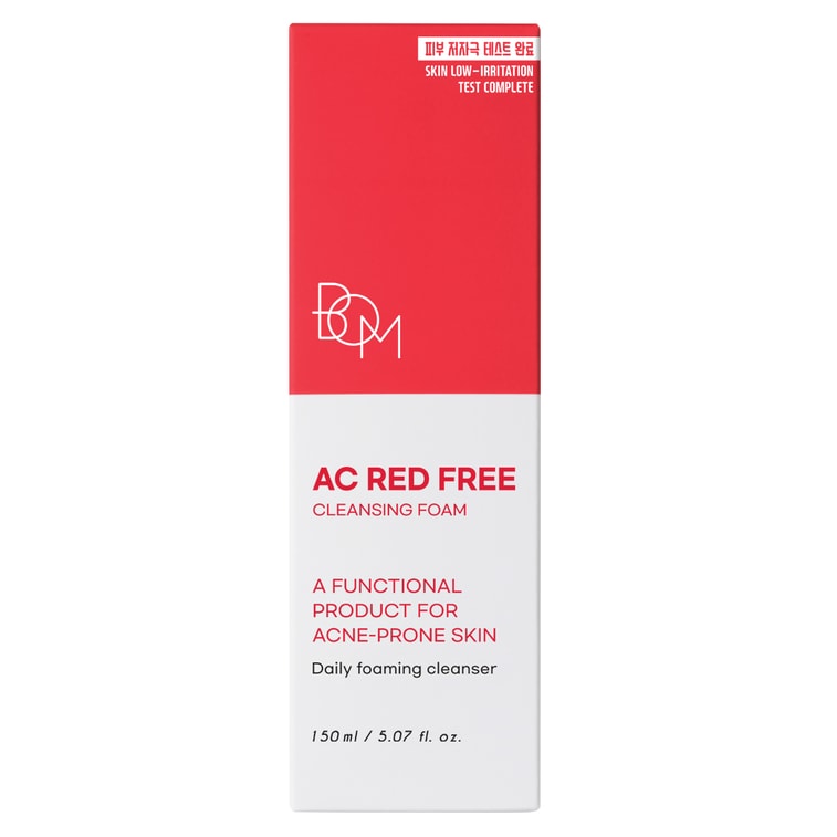 AC RED FREE CLEANSING FOAM 5