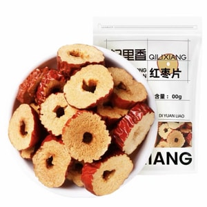 칠리샹 신장 루오창 달콤하고 바삭한 말린 붉은 대추 200g