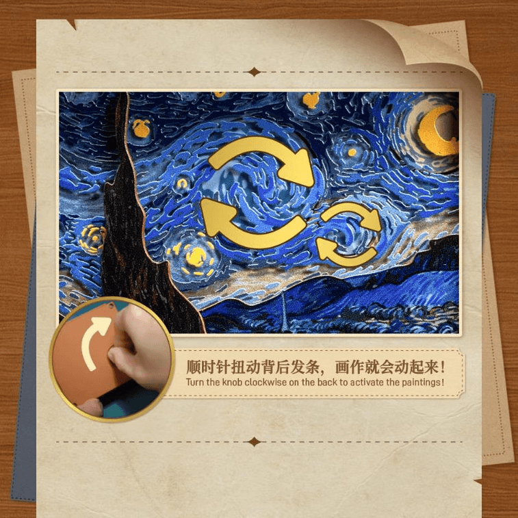 Quque Shile Series Spring Super Lively Picture Blind Box Collectible Figurines, 6.9-9.2cm*1 Box 3