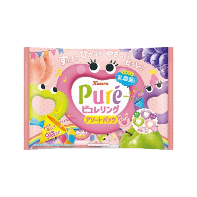 Colorful Ring Fruit Gummies, Individually Wrapped, 92g