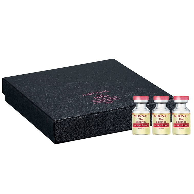 MONNAL 고농축 말 태반 에센스 70% 농축 딥 안티에이징 화이트닝 퍼밍 & 리프팅 민감성 피부용 6ml×6병 4