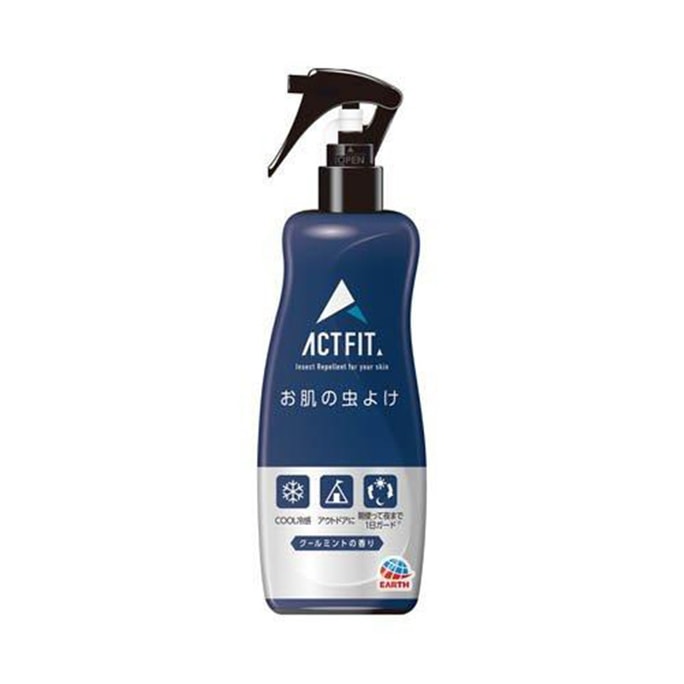 Mosquito and Mite Repellent Spray Cool Mint Fragrance 200ml