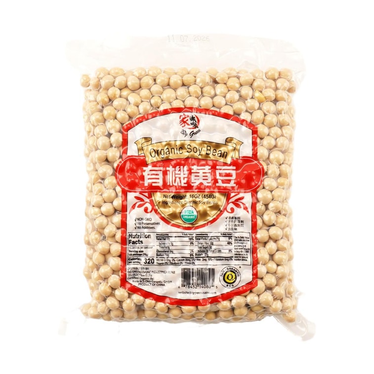 家乡味 有机黄豆 454g USDA认证 3