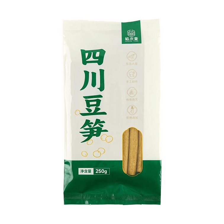 裕庆堂 四川豆笋 250g【涮火锅炖汤用腐竹豆筋】 4