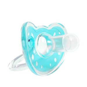 Adult Pacifier, Auxiliary Smoking Cessation, Stress Relief, Blue Round Head, 1.2*1.3cm, 1 Piece