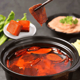 好人家 手工老火锅底料 麻辣味 四小块包装 360g