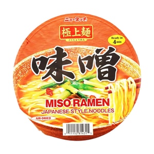 日本YAMADAI NEW TOUCH 極上面拉麵 日式泡麵 味噌口味 126g
