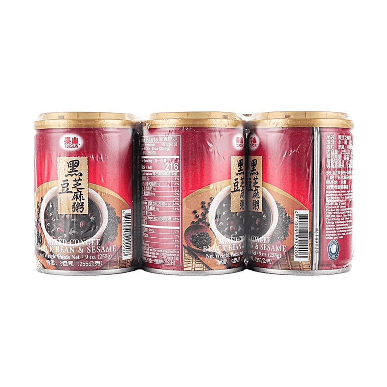 검은콩과 참깨를 섞은 죽, 255g*6개【실속형 패키지】 6