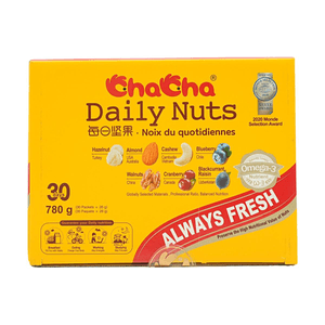 Noix Quotidiennes 0.92oz*30 paquets 27.6oz【Nutriment Oméga-3】【Qualité Monde Selection Argent】