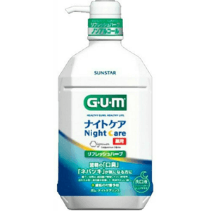 Gum Dental Rinse Night Care Refresh Herb Type [900 mL]