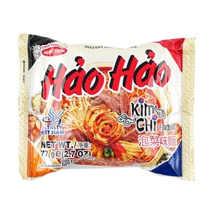 Hao Hao Kimchi Instant Noodles , 2.7 oz
