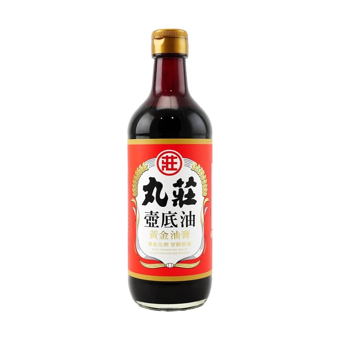 台灣丸莊 壺底油 黃金油膏 醬油膏 550g 【沾醬拌飯拌麵炒菜滷味】