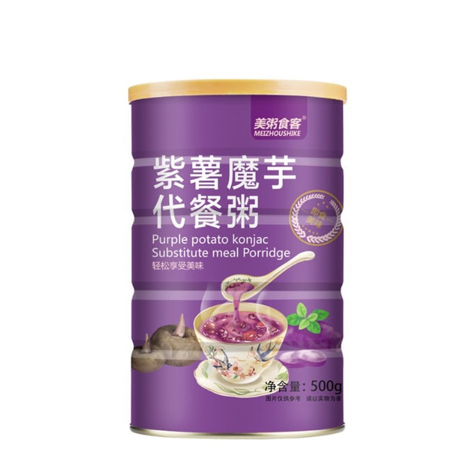 Purple Sweet Potato Konjac Meal Replacement Porridge 500g