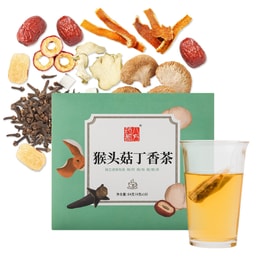 药都八方  猴头菇丁香茶 64g(4g*16) 养生茶包 提高免疫力 舒缓胃胀气
