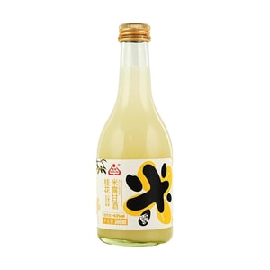 生龙 米露甘酒 桂花味 300ml 【酒精度>0.5%vol】【低度微醺甜酒】