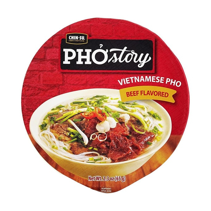 越南CHIN SU金苏 PHO STORY 越南米粉 河粉汤 牛肉味 65g
