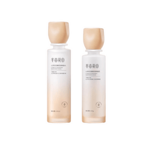 【中国直送】バンム花天カメリアトナー＆ローション 保湿＆鎮静 学生スキンケアセット（トナー120ml + ローション100g）