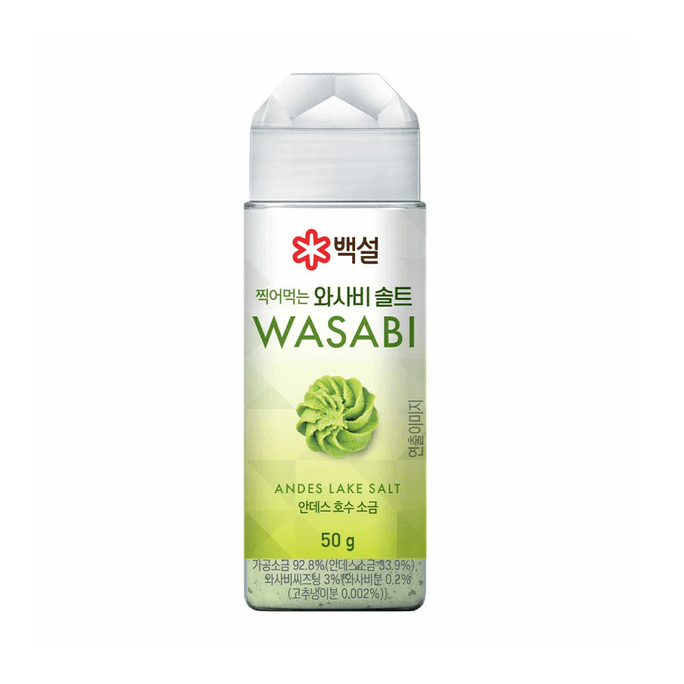 韓國Beksul Dipping Wasabi Salt 50g