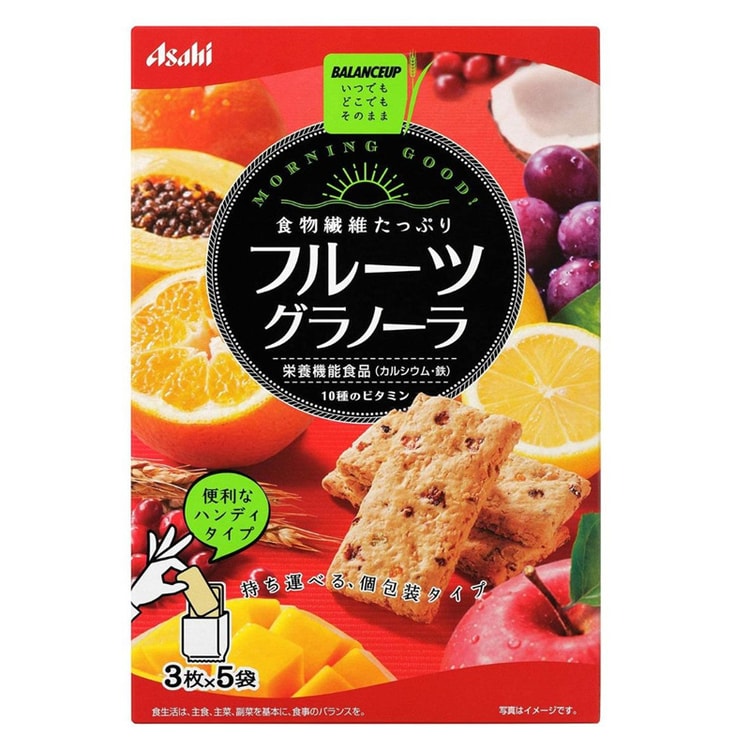 日本直邮】日本朝日ASAHI 玄米解馋饱腹感强低卡零食高纤维代餐