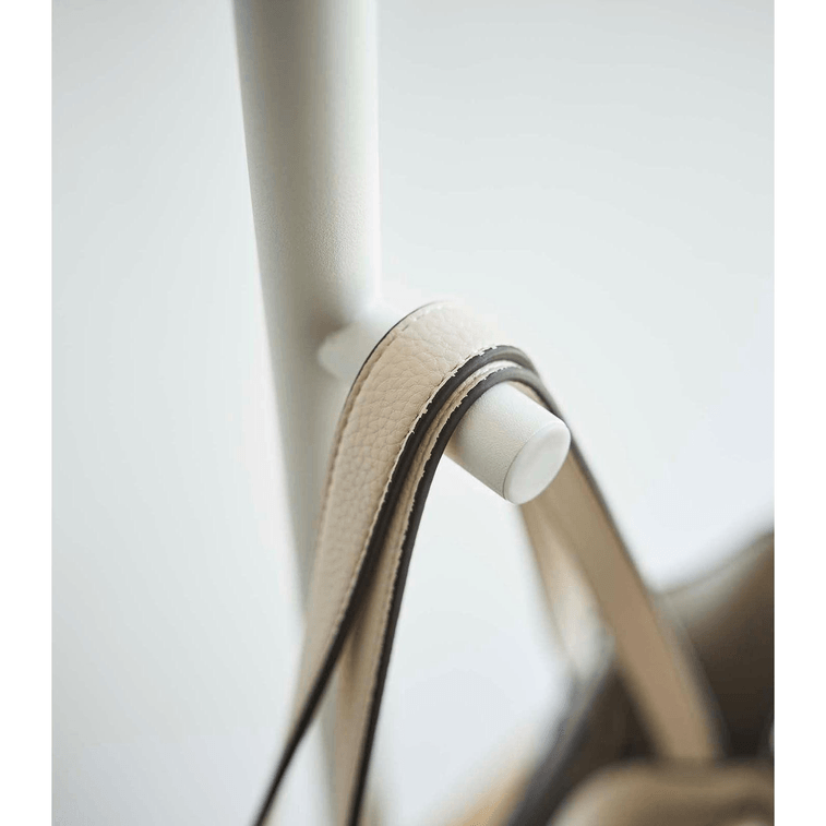 Coat Rack (63.98 H) - Steel + Wood Black 4